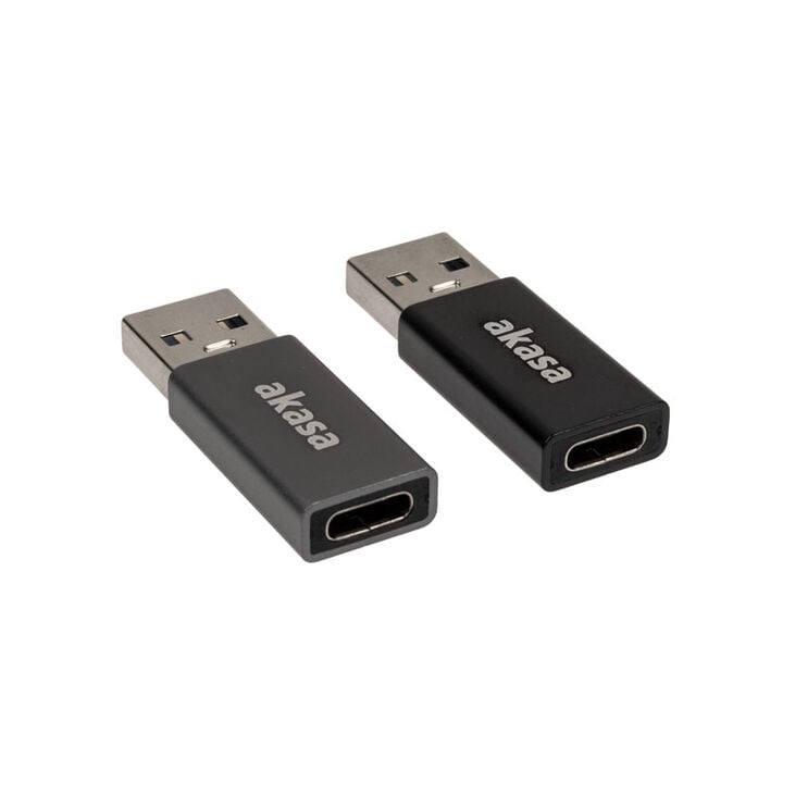 Akasa Typ A auf Typ C USB-Adapter - 2 Stück image number 0