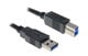 InLine USB 3.0 Kabel, A auf B, schwarz - 3m