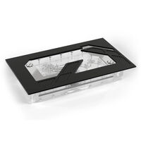 Alphacool Apex Distroplate for Dark Base Pro 901, with Apex Pump, RGB - black