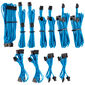 Corsair Premium Pro Sleeved Cable Set (Gen 4) - blue