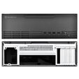 SilverStone SST-ML11B Milo Slim HTPC Micro-ATX Case - black image number null