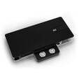 Alphacool Core RX 9070 XT Taichi Water Block, Backplate - Acrylic, Black image number null