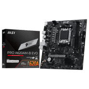 MSI PRO A620AM-B EVO Mainboard, Sockel AM5, AMD A620, mATX, DDR5