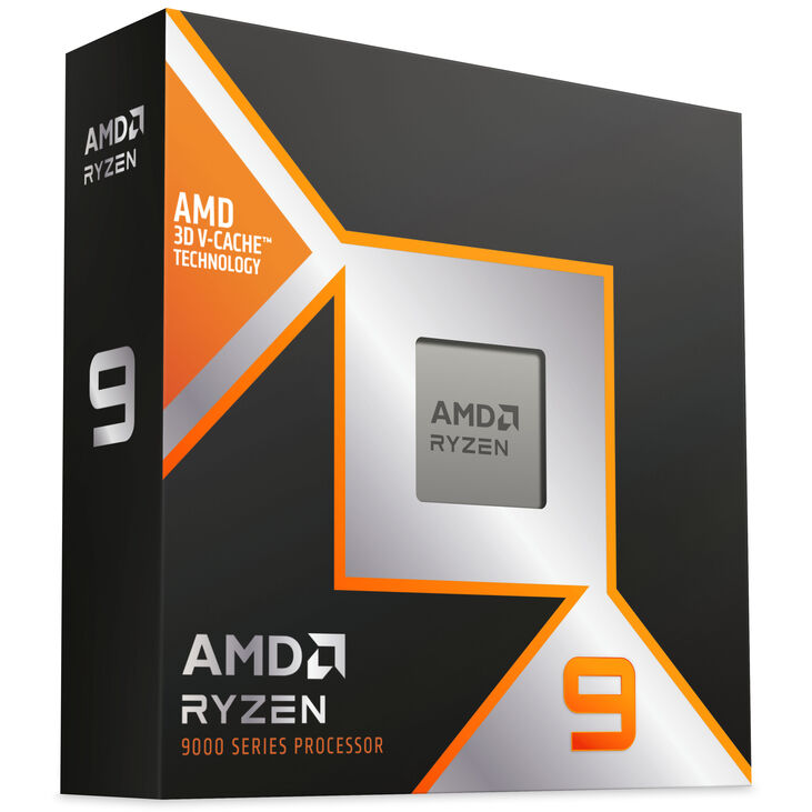 AMD Ryzen 9 9950X3D CPU, 16 cores, 5.7 GHz, Socket AM5 (Granite Ridge) - boxed, without cooler image number 6