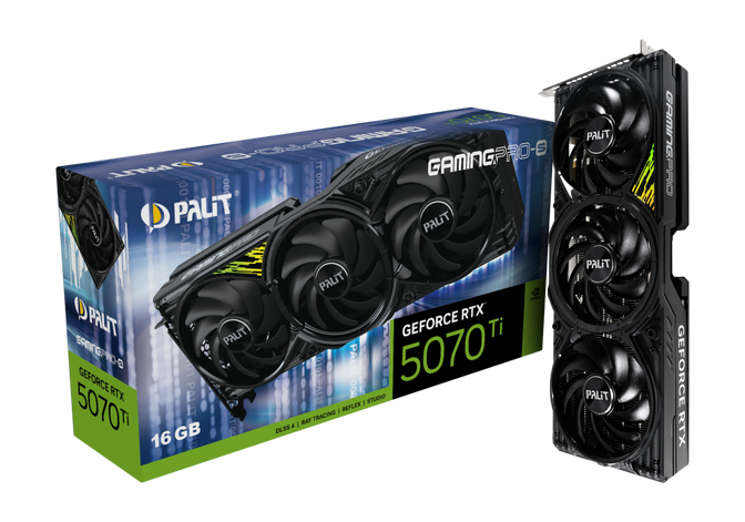 Palit GeForce RTX 5070 Ti GamingPro-S, 16384 MB GDDR7 image number 0