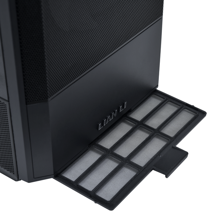 Lian Li LANCOOL 207 PC Gehäuse, Midi-Tower, ATX, Tempered Glass - schwarz image number 12
