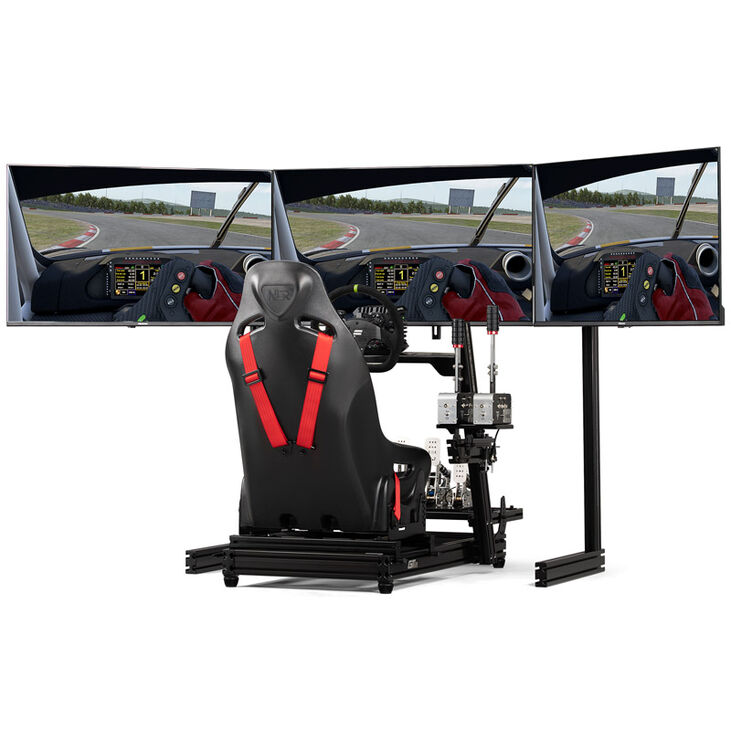 Next Level Racing ELITE Triple Monitor Stand - schwarz image number 3
