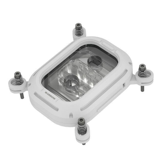 Barrow Kepler-Series CPU-Wasserblock, Intel LGA 115X/1700/X99/X299 - wei&szlig; image number 1