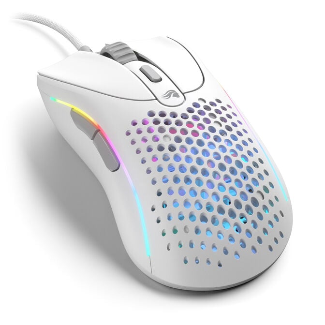 Glorious Model D 2 Gaming-Maus - wei&szlig; image number 0