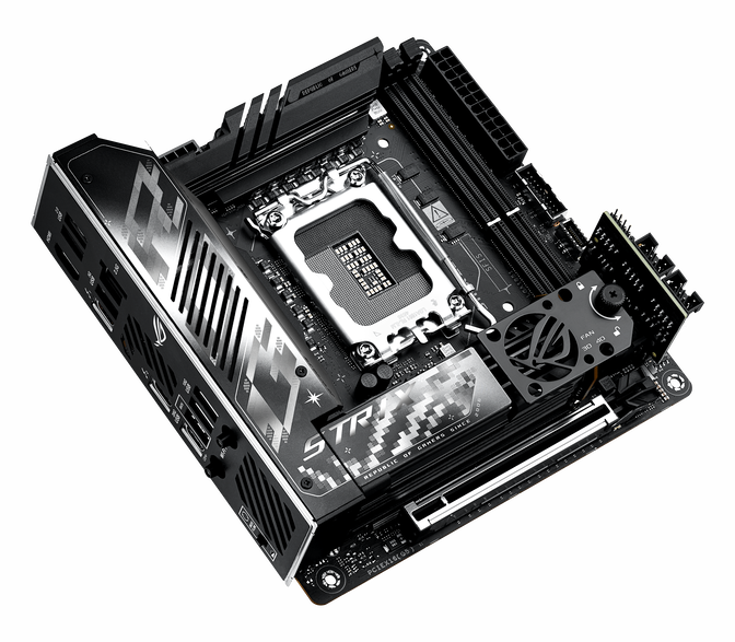 ASUS ROG Strix Z890-I Gaming WiFi Mainboard, Sockel LGA 1851, Intel Z890, Mini-ITX, DDR5 image number 8