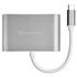 SilverStone SST-EP16C - USB Type-C auf VGA & HDMI Adapter image number null