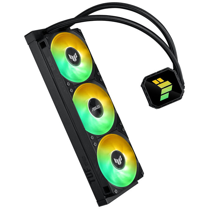 ASUS TUF Gaming LC III 360 ARGB AiO Wasserk&uuml;hlung - 360mm, schwarz image number 4