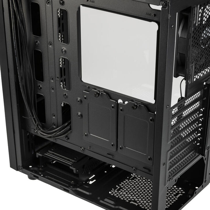 SilverStone Fara B1 Midi-Tower, ARGB, Tempered Glass - schwarz image number 8