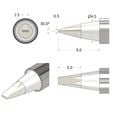 iFixit FixHub L&ouml;tspitze Mei&szlig;elform - 1,5 mm image number null