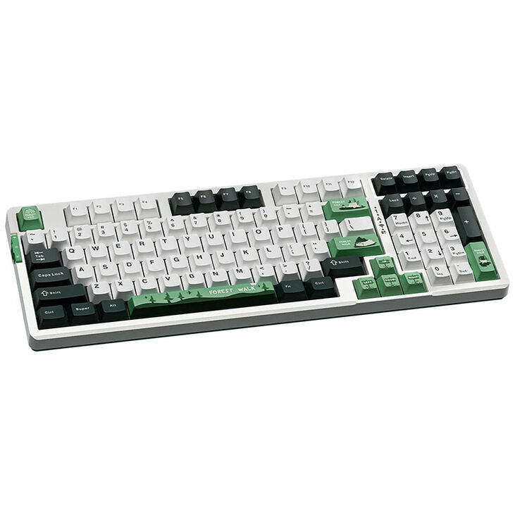 VGN V98Pro V2 Gaming Tastatur, Berry Ice Cream - Forest (US) image number 1