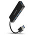 AXAGON HUE-G1A Superspeed USB-C Slim Hub, 4x USB 3.0 - 15cm, schwarz image number null