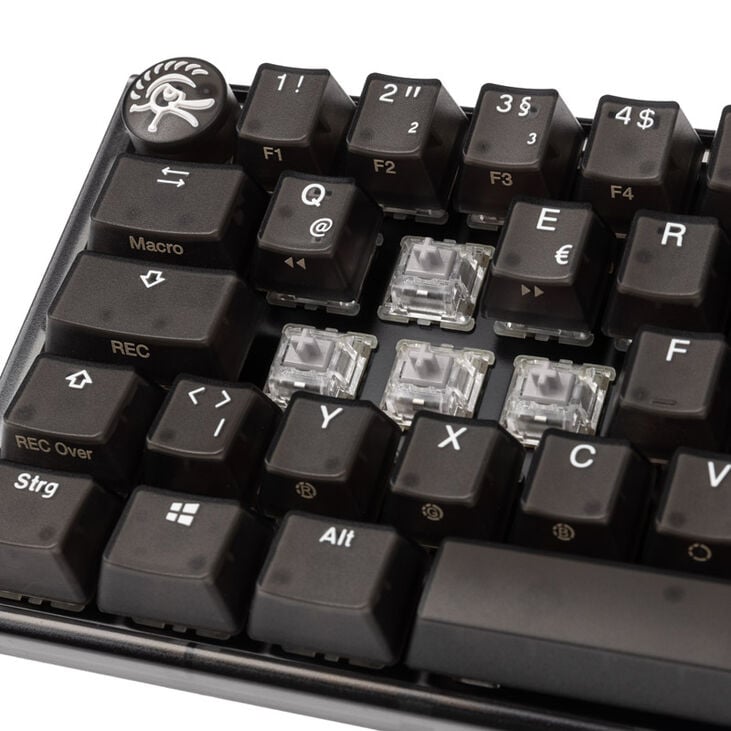 Ducky One 3 Aura Black SF Gaming Keyboard, RGB LED - MX-Speed-Silver image number 4