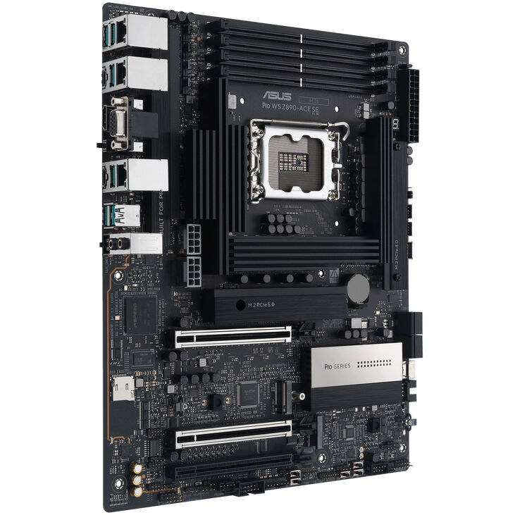 ASUS Pro WS Z890-ACE SE motherboard, LGA 1851 socket, Intel Z890, ATX, DDR5 image number 7
