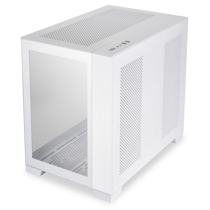 Lian Li O11 Dynamic Mini Snow Edition, Mid-Tower, Tempered Glass - White image number 2