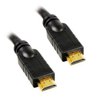 InLine HDMI Kabel High Speed mit Ethernet, schwarz - 2m