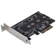 Silverstone SST-ECM27 M.2/SATA Adapterkarte, PCIe 4.0, 1x M-Key, 2x SATA 6G - Low Profile image number null