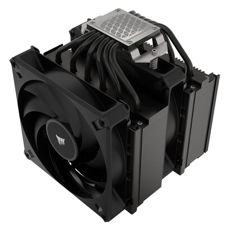 Corsair A115 CPU cooler, Dual Tower - 140mm, black image number 4