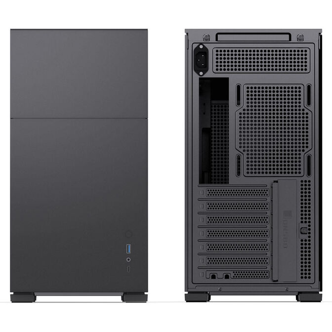 Jonsbo D41 ATX Geh&auml;use, Tempered Glass - schwarz image number 3