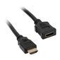 InLine HDMI Verlängerung Stecker / Buchse, schwarz - 3m