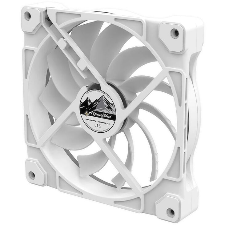 Alpenföhn 140mm Wing Boost 3 ARGB PWM fan, Triple - white image number 7