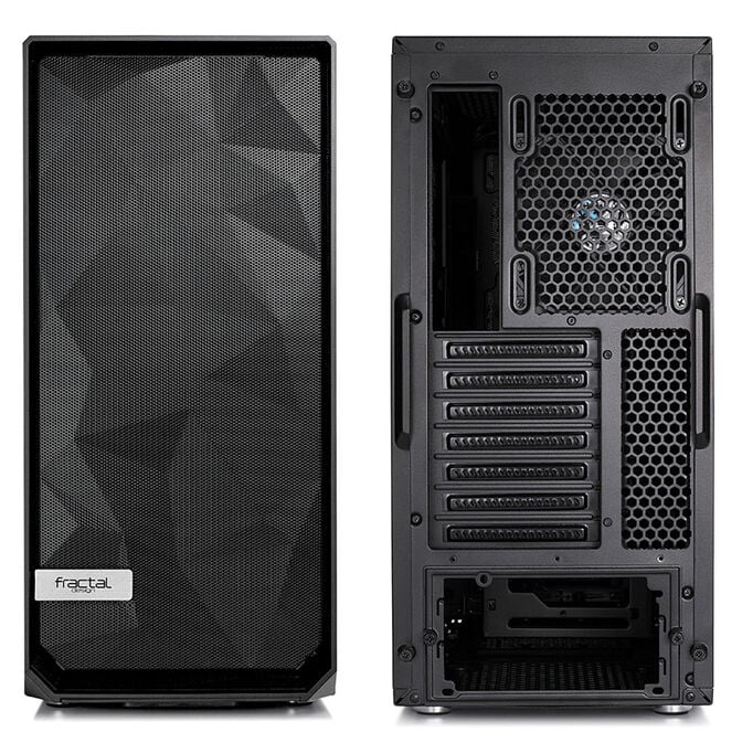 Fractal Design Meshify C Midi-Tower - schwarz image number 2