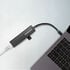 AXAGON HMC-GL3A USB-C Hub, 3x USB-A, Gigabit LAN, black image number null
