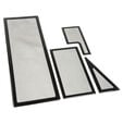 Demciflex Staubfilter-Set f&uuml;r NZXT Switch 810 - schwarz/schwarz image number null