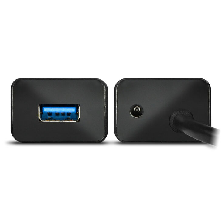 AXAGON HUE-SA7BP USB-A-Hub, 7x USB 3.0, 1x Micro-USB - 400 mm Cable, Power Supply image number 5