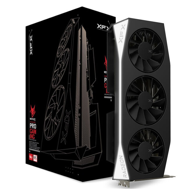 XFX Mercury Radeon RX 9060 XT OC Gaming Edition Graphics Card, 16384 MB GDDR6 image number 0