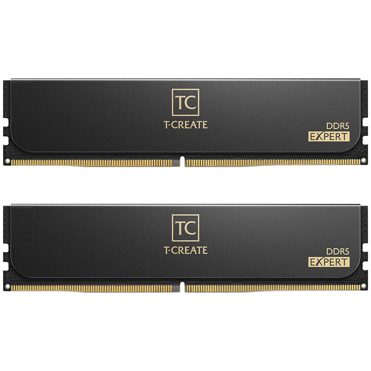 Team Group T-Create Expert DDR5-6000 RAM, CL30, XMP / EXPO - 32 GB Dual Kit, schwarz image number 1