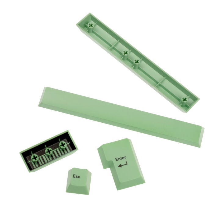 GMK Additional Kit, ABS-Keycaps, Double-Shot, Erweiterungsset für ISO & ANSI - pastell grün image number 2