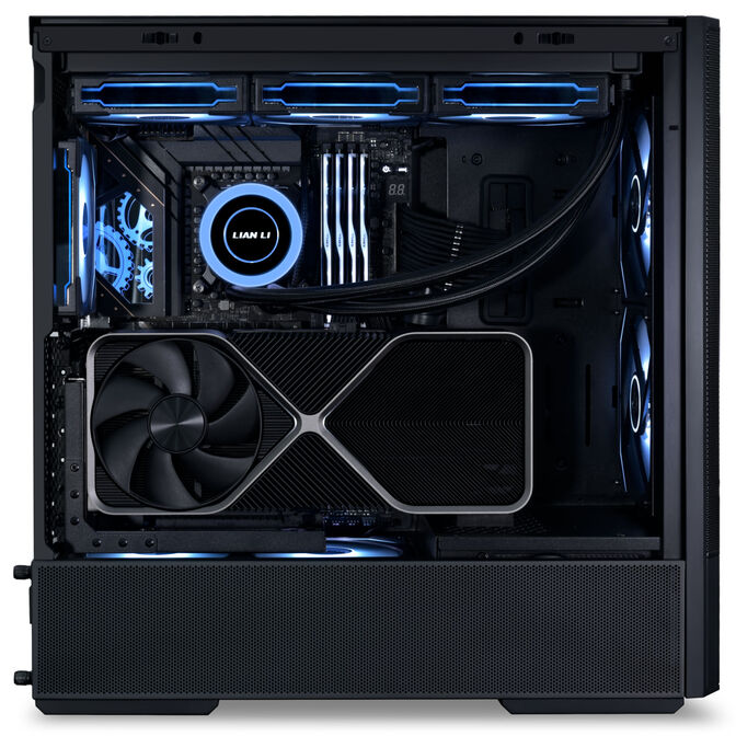 Lian Li LANCOOL 207 Digital PC Case, Mid Tower, ATX, Tempered Glass - Blac image number 10