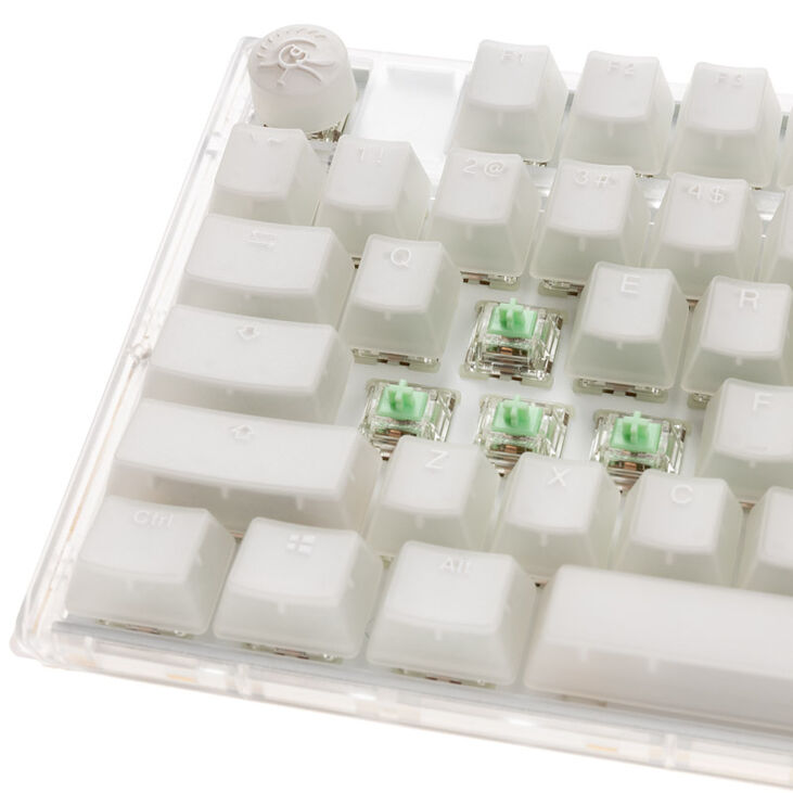 Ducky One 3 Aura White Gaming Tastatur, RGB LED - Gateron Baby Kangaroo (US) image number 4