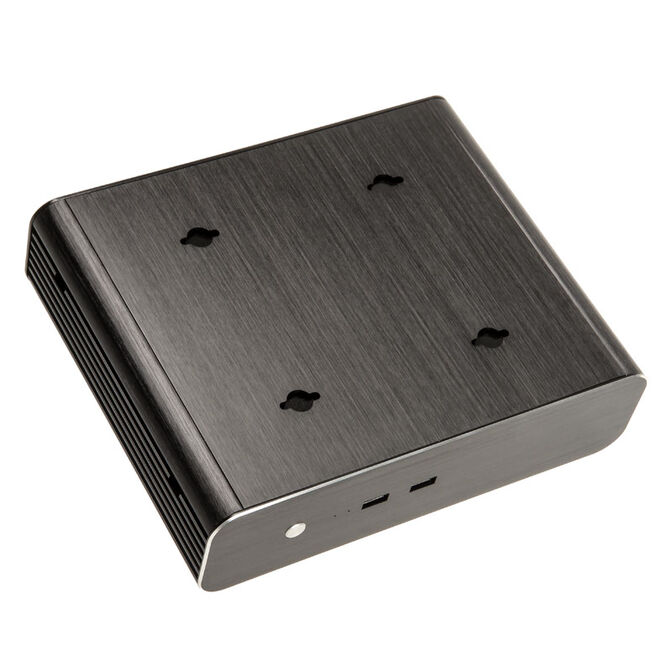 Akasa Euler S Fanless Thin-Mini-ITX Case, OEM - black image number 7