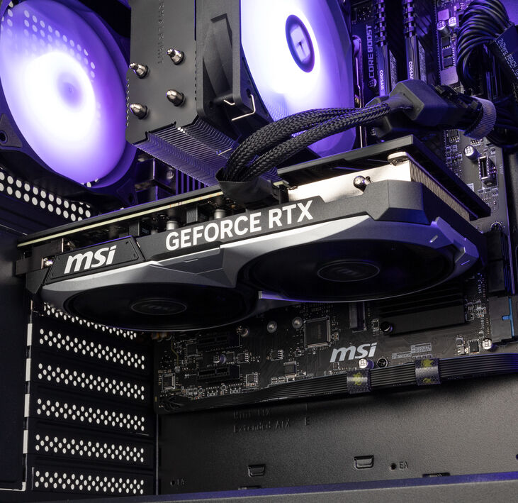 Gaming PC Mach 3.1 powered by MSI, AMD Ryzen 7 5700X3D, NVIDIA GeForce RTX 5070 - Pre-built PC image number 5