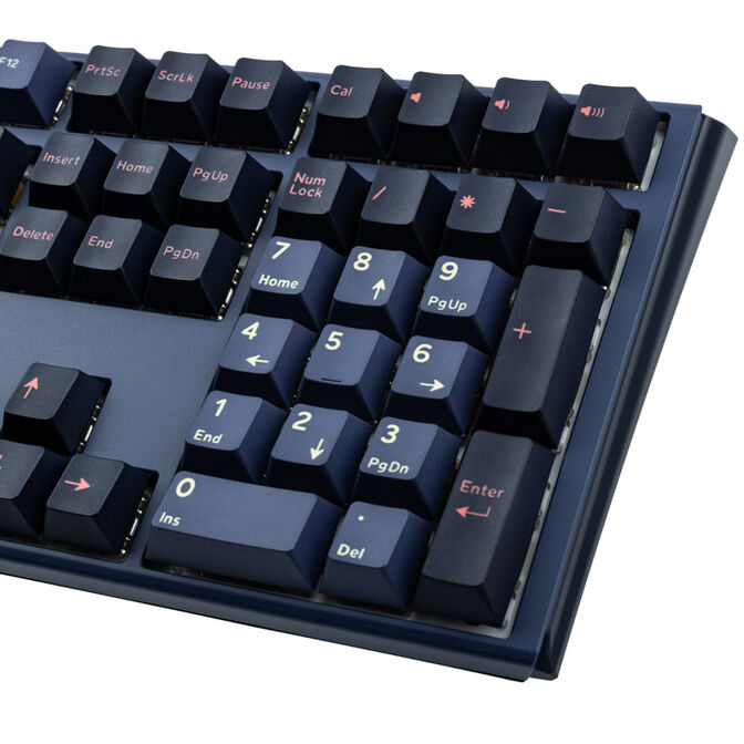 Ducky One 3 Cosmic Blue Gaming Tastatur, RGB LED - MX-Red (US) image number 7