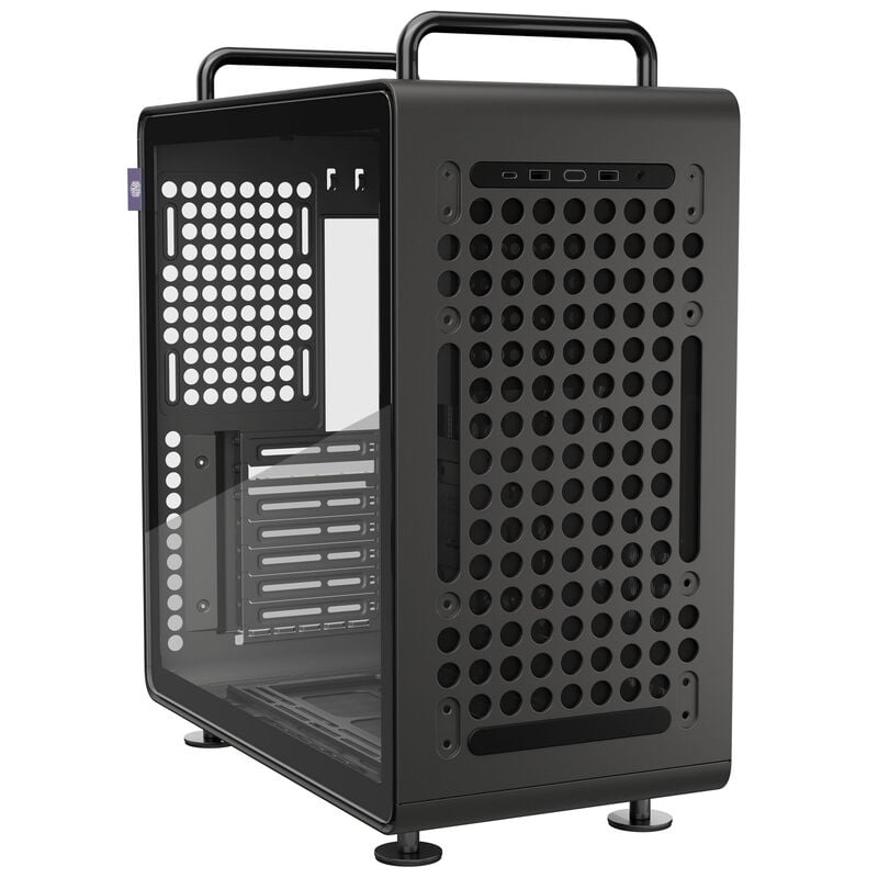 Cooler Master QUBE 540 PC-Gehäuse, Midi-Tower, E-ATX, Tempered Glass - Stardust Iron
