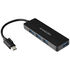AXAGON HUE-G1C Superspeed USB-C Slim Hub, 4x USB 3.0 - 14cm, black image number null