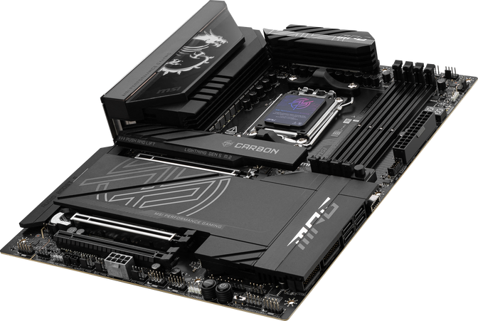 MSI MPG X870E Carbon WiFi Mainboard, Sockel AM5, AMD X870E, ATX, DDR5 image number 7