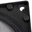 SilverStone SST-FF125B magnetic high-flow dust filter, black - 120mm image number null