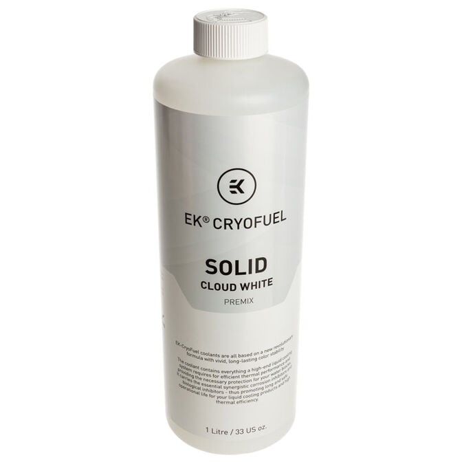 EK Water Blocks EK-CryoFuel Solid Premix, Cloud White - 1000ml image number 0
