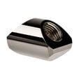 EK Water Blocks EK-Quantum Torque Adapter 90 Degree G1/4 Inch Female to G1/4 Inch Female - Nickel image number null