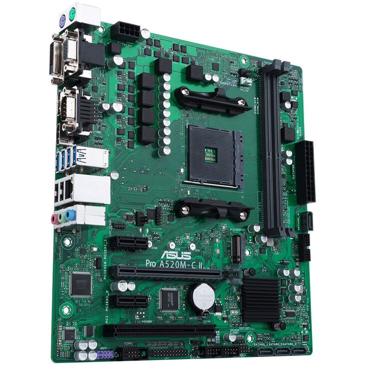 ASUS PRO A520M-C II/CSM, AMD A520 motherboard, Socket AM4, DDR4 image number 4