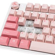 Ducky One 3 Gossamer Pink Gaming Tastatur - MX-Ergo-Clear (US) image number null