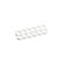 E22 12-Slot Stealth Cable Comb - white